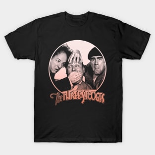 The Three Stooges // Gradients Drawing Artwork T-Shirt